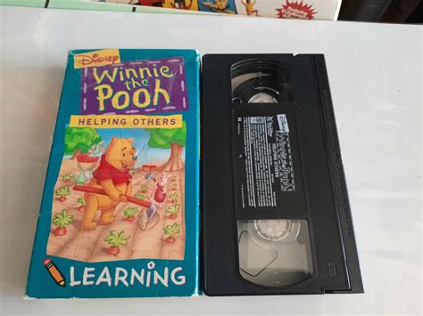 Disney Winnie The Pooh Helping Others Vhs Etsy