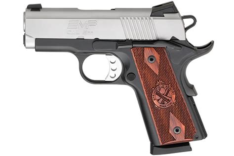 Springfield 1911 Emp 9mm Bi Tone Essentials Package For Sale Springfield Gun Shop