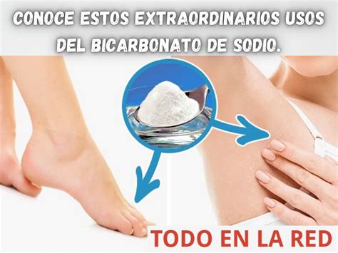 Conoce Estos Extraordinarios Usos Del Bicarbonato De Sodio Todo En La Red