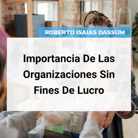 Organizaciones Sin Fines De Lucro Caracter Sticas Funcionamiento E