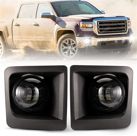 Bunker Indust Led Fog Lights For Gmc Sierra Bumper