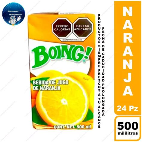 Boing Jugo Sabor Pulpa de Mango Fortificada 500 Ml Mebuscar México