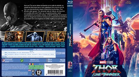 Jaquette DVD de Thor Love and Thunder custom BLU RAY Cinéma Passion