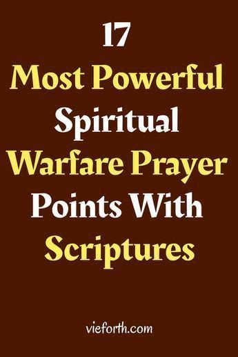 Can T Ignore Spiritual Warfare Prayer Points For Breakthroughs