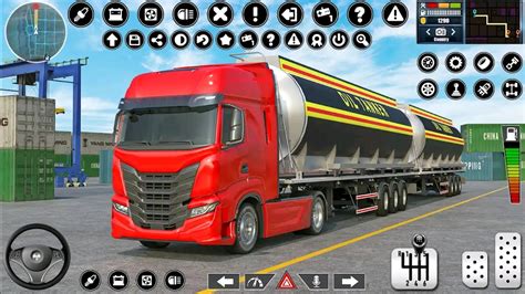 Oil Tanker Truck Driver 3D Free Truck Game Android Gameplay Video