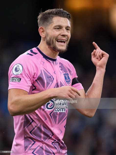 James Tarkowski Of Everton During The Premier League Match Between