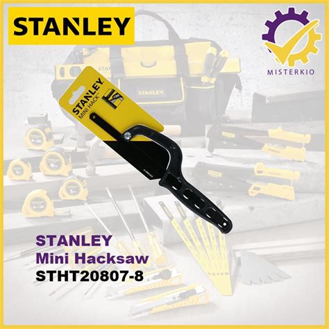 Stanley Mini HackSaw STHT20807 8 Hack Saw Shopee Singapore