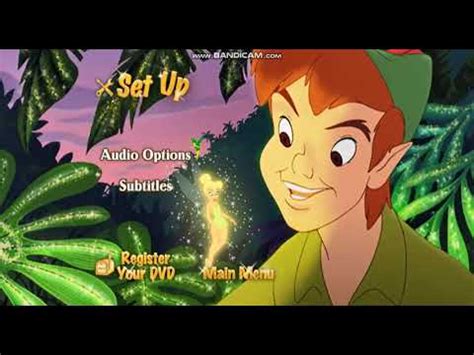 Peter Pan In Return To Never Land 2007 DVD Menu Walkthrough YouTube