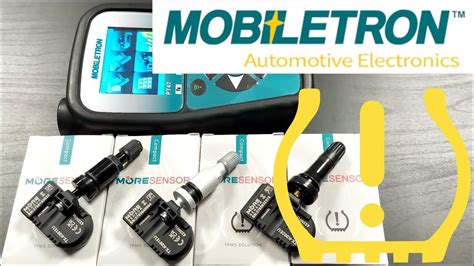 Mobiletron TPMS Padangų Slėgio daviklių programavimas / Mobiletron TPMS ...