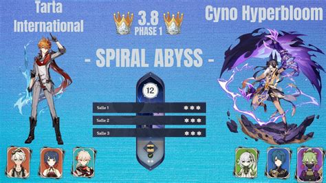 3 6 Abyss Raiden National Ayaka Freeze Run On Spiral Abyss Floor 12