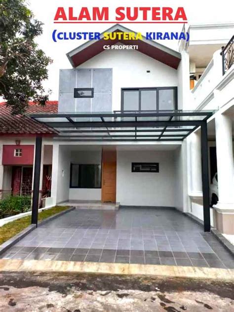 Rumah Baru Harga Menarik Dijual Di Alam Sutera Siap Huni Dalam Cluster