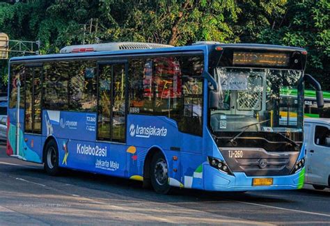 Info Jalur Rute Transjakarta Busway Lengkap Kendaraan Transportasi