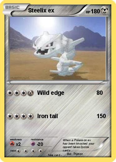 Pokémon Steelix ex 74 74 - Wild edge - My Pokemon Card