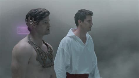 Auscaps Kevin Bigley Nude With Peter Gatsby Shirtless In Upload Rescue Mission