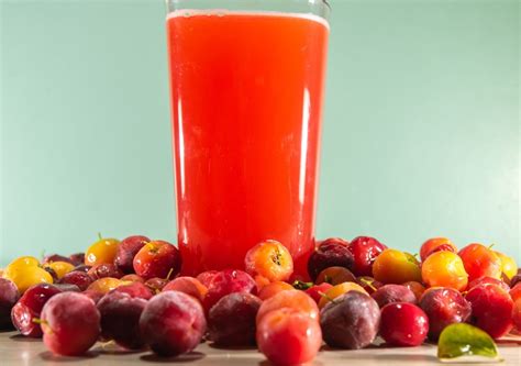 Suco De Acerola E Laranja Para Se Hidratar No Calor Guia Da Cozinha