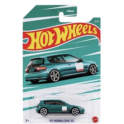 Hot Wheels Honda Civic EG Honda Series Set Shopee Malaysia