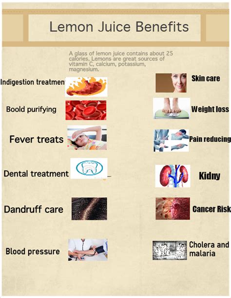 Lemon juice benefits for health and Nutrition Facts| ~ Information Mine