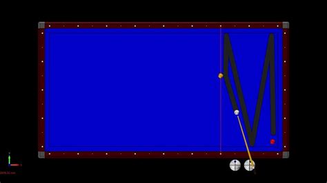 1 4 Table Zigzag System Billiard 3 Cushion Double Cushion 3 Bant