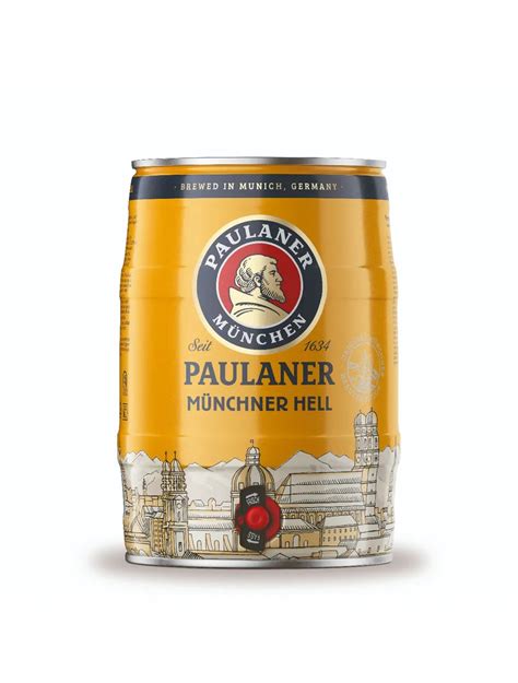 Münchner Hell Paulaner Munchen Munich Lager 49 5 Litre Mini Ke