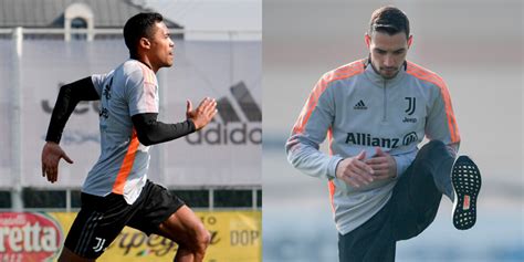 Verso Sampdoria Juve Alex Sandro De Sciglio E Cuadrado In Gruppo