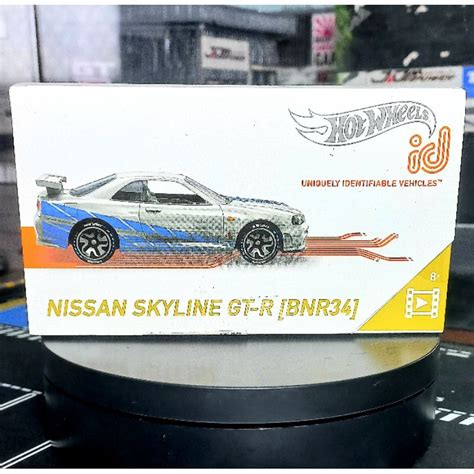 Jual Hot Wheels Id Nissan Skyline GT R R34 Shopee Indonesia