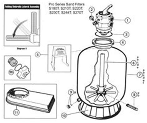 Hayward De Filter Grid Assembly Diagram