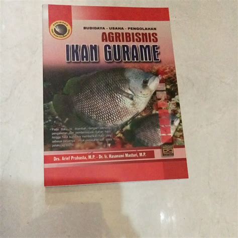 Jual Buku Agribisnis Ikan Gurame ~ Pustaka Grafika Shopee Indonesia