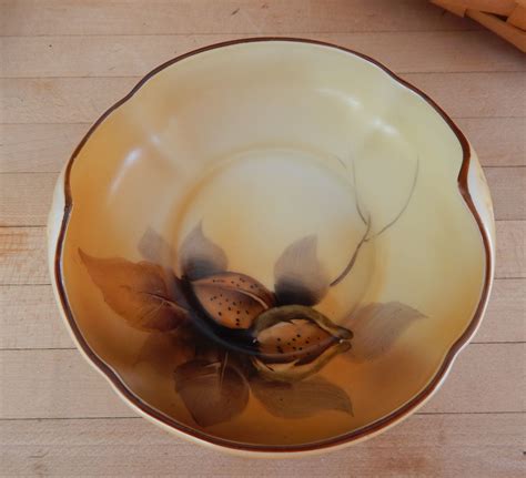 Unique Noritake Hand Painted Morimura Inch Round Bowl Nut Dish