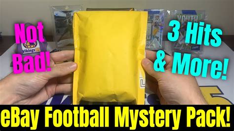 3 Hits And More Out Of This EBay Football Mystery Hot Pack Worth The