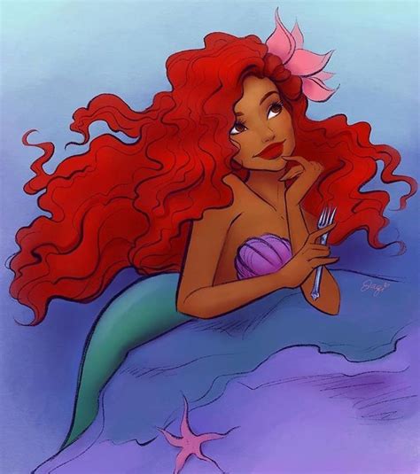 Halle-Bailey-Little-Mermaid-Ariel-Fan-Art | Little mermaid art, Ariel ...