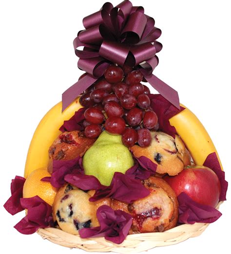 Fruit And Muffin Basket Fruit Muffins Muffin Baskets Food