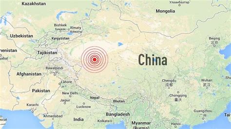 Violenta Scossa Di Terremoto M In Cina Case Danneggiate