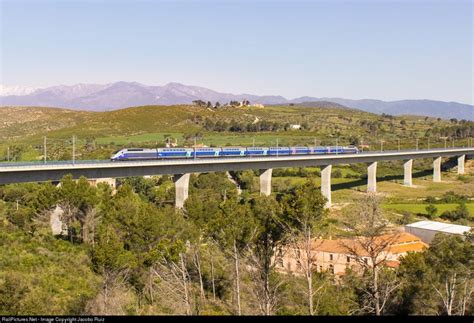 Sncf Alstom Tgv R Seau Duplex At Pont De Molins Spain By Jacobo Ruiz