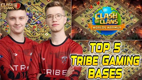 Top 5 Best Th15 War Base Clash Worlds Warmup Tribe Gaming Bases