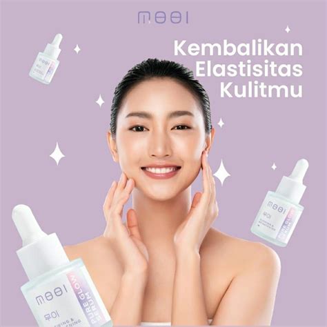 MOOI SERUM Serum Wajah Glowing Korea BPOM 100 ORIGINAL Lazada