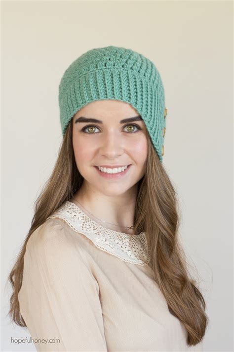 Weeping Willow Cloche Hat Giveaway Crochet Pattern Hopeful Honey