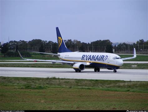 Ei Day Ryanair Boeing As Wl Photo By Frankie Zahra Id