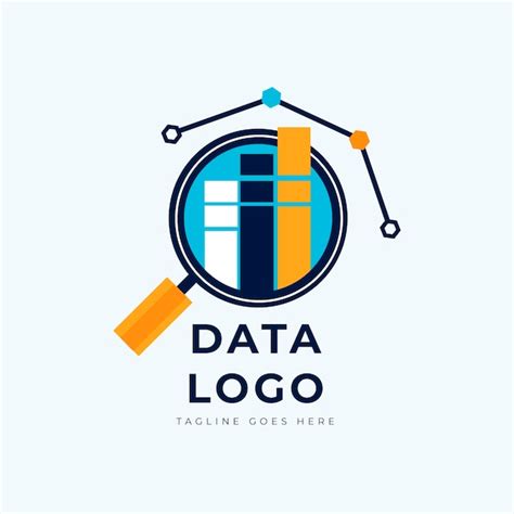 Free Vector Flat Design Data Logo Template