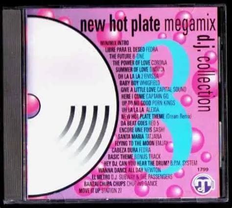 New Hot Plate Megamix Vol 8 Cd Dance 1997 Bvf MercadoLibre
