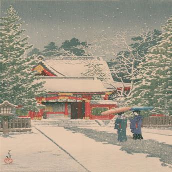 Second Life Marketplace - Japanisches Wintergemälde / Japanese Winter Scene (Painting)