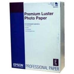 Epson A Premium Luster Photo Paper Sheets Amazon Co Uk