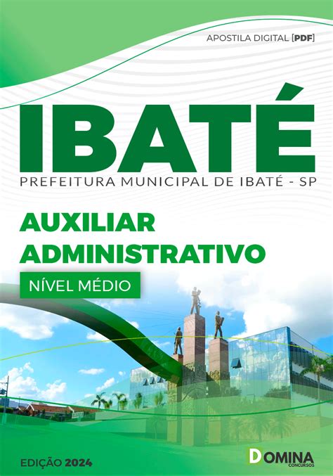 PDF Download Apostila Concurso Prefeitura de Ibaté SP 2024