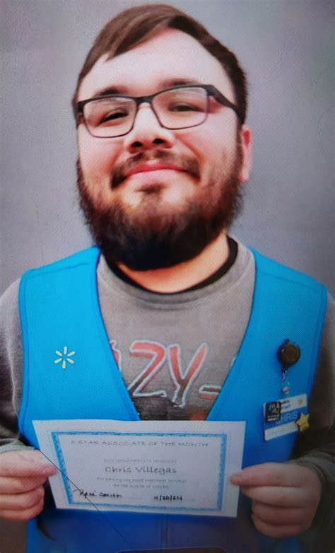 Walmart Galax - Join us in recognizing Chris for most customer shout