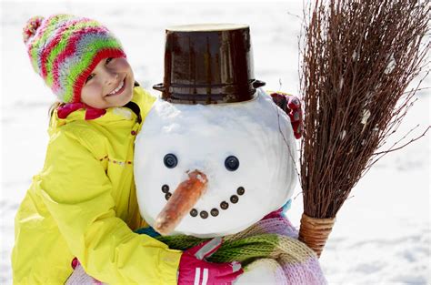 Schneemann Bauen Mit Den Kindern Heimhelden