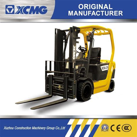 XCMG Manufacturer 3 5t Electric Counterbalanced Forklift Xcb L35 China