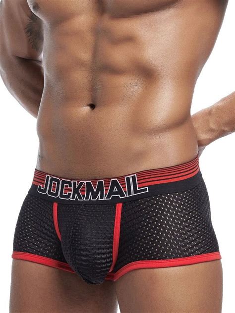 Cueca Boxer De Seda Gelo Masculina Malha Respirável Sacagem Rápida em