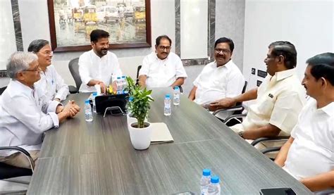 Cm Revanth Reddy Meets Cpm Leaders Telangana Today