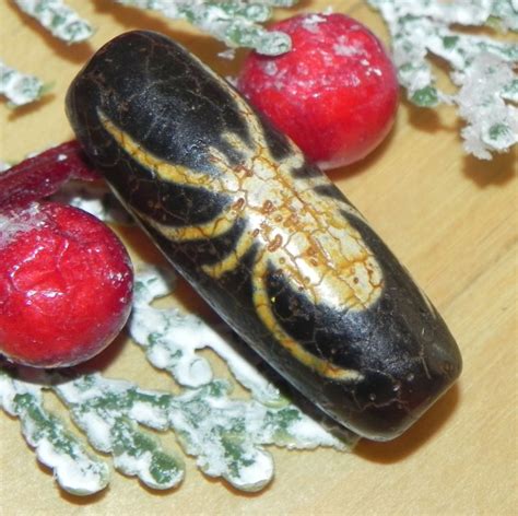 Бусина дзи Паук кракле - Бусины дзи | Лавка Желаний