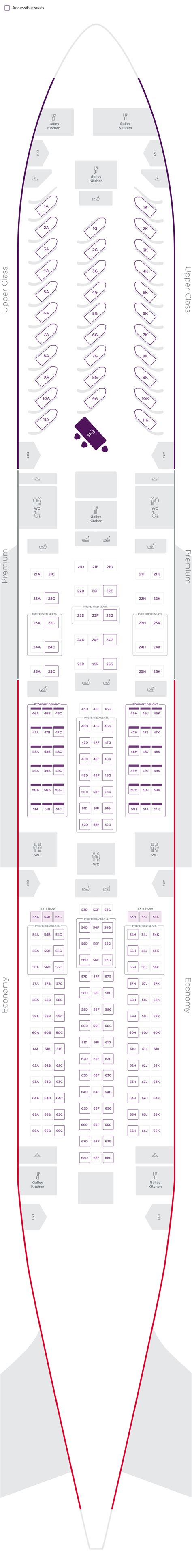 Boeing 787 Seating Chart