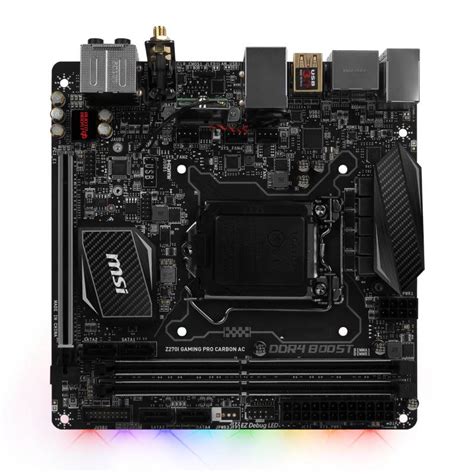 Msi Z I Gaming Pro Carbon Ac Lga Mini Itx Motherboard Z I